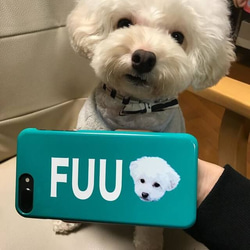 【犬】インスタ映え!?うちの子 スマホケース│ペット iphoneケース 1枚目の画像