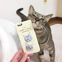 iPhoneケース 猫 3枚目の画像