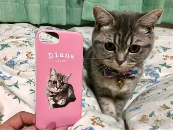 飼い猫の写真で作る うちの子スマホケース│ネコ 3枚目の画像