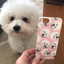 うちの子柄 犬のスマートフォンケース│犬 ペット 2枚目の画像