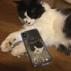 ペットのお写真で作るイラストおしゃれスマホケース│犬 猫 6枚目の画像