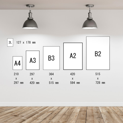 グリーン系アブストラクト / アートポスター 写真 インテリア 縦長