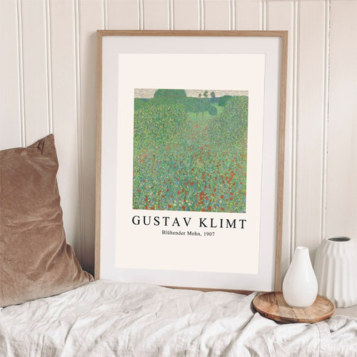 ウィーンで買ったクリムトのクッションカバー