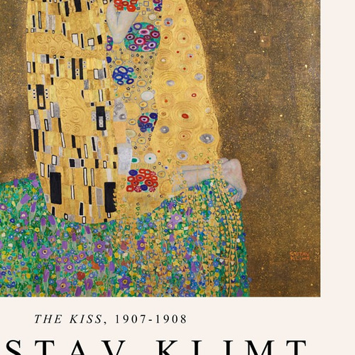 グスタフ クリムト 画  ザ キス The KISS  Gustav Klimt 接吻 (クリムト) - Wikipedia