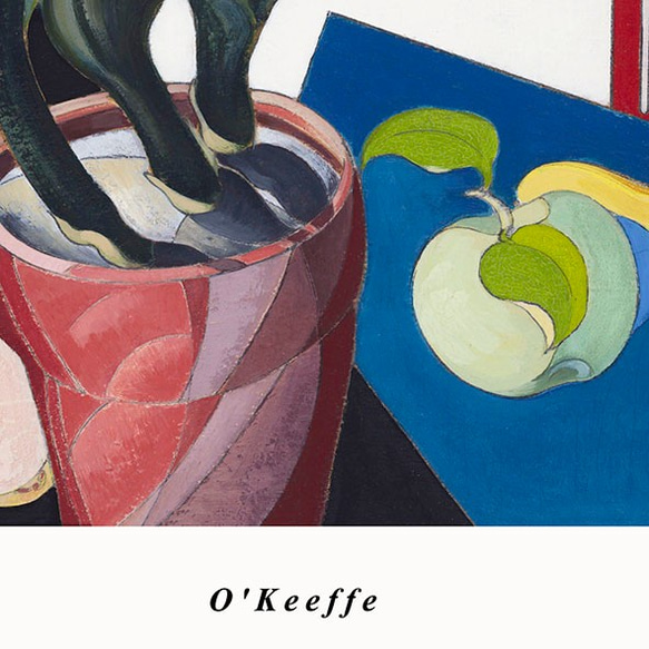 Charles Demuth "O'Keeffe" / アートポスター チャールズ・デムス 6枚目の画像