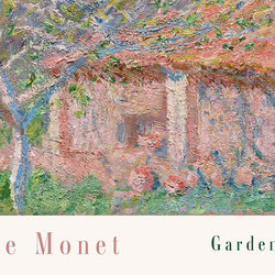 クロード・モネ "Gardener's House at Antibes" / アートポスター 風景画 パステルカラー 4枚目の画像