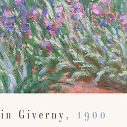 クロード・モネ "The Artist’s Garden in Giverny / アートポスター 風景画 庭 自然 花 7枚目の画像