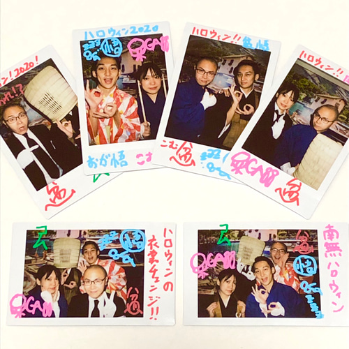 ハロウィン限定ランダムチェキ 写真・グラフィック THE 南無ズ 通販