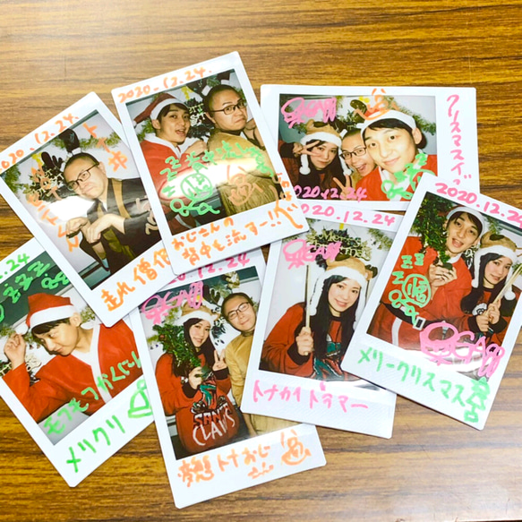 サイン無しランダムチェキ(クリスマス) 受注生産】Christmas Goods 2024 ランダムチェキ風カード REJECT