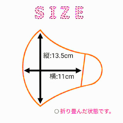 北欧風♧立体布マスク(大人用) ♪快適◎綿素材♬2点以上送料無料☆ 4枚目の画像