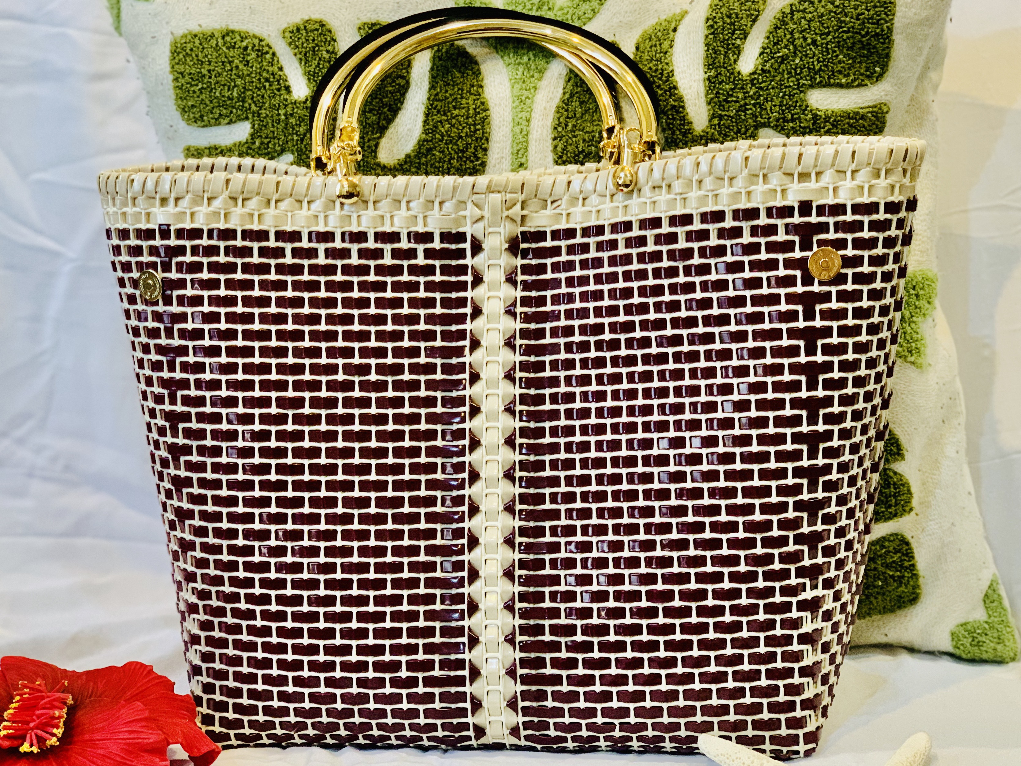 【受注受け付け中】ハワイアンコード　コンビカラーバッグ