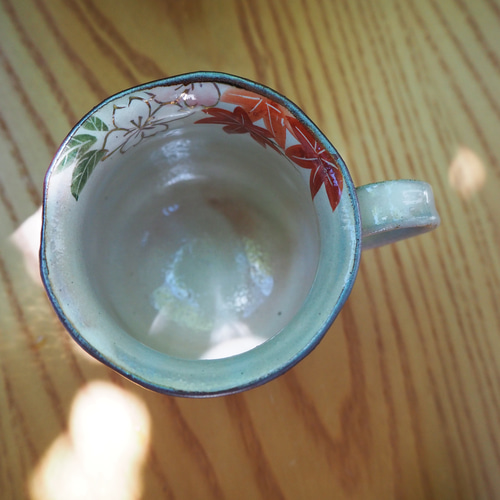 京焼・清水焼 マグカップ（桜と紅葉） 馬克杯 Shun 的作品 10118383
