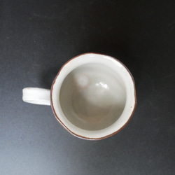 京焼・清水焼　絵替り　色絵　マグカップ（紅白梅） 4枚目の画像