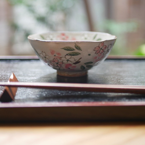 京焼・清水焼 ご飯茶碗（桜） 茶碗・めし碗 Shun 通販 11245326