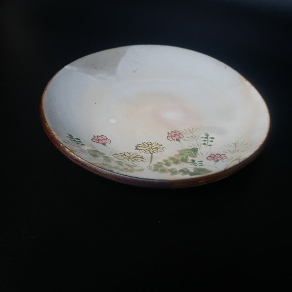 京焼・清水焼  コーヒー碗皿（春草） 8枚目の画像