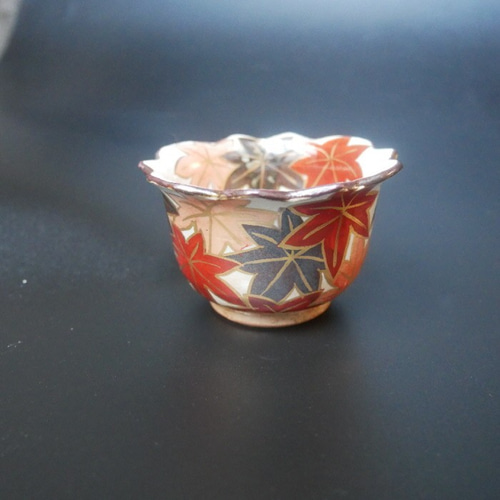 京焼乾山写流水に紅葉向付10客　　新品未使用　　最後の10客 京焼乾山写流水に紅葉向付10客 新品未使用 最後の