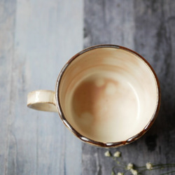 京焼・清水焼　色絵　コーヒー碗皿　松の図 8枚目の画像