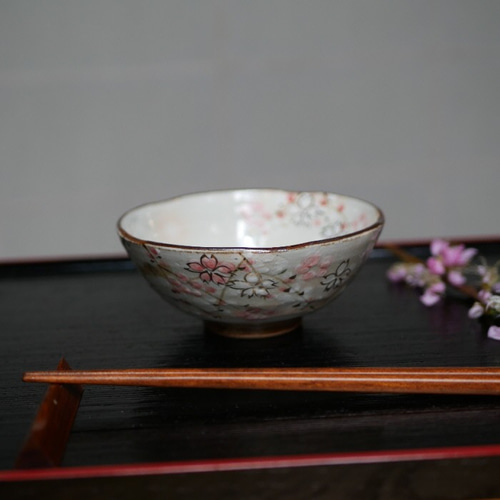 京焼・清水焼 ご飯茶碗 枝垂れ桜・青楓 京焼・清水焼 ご飯茶碗 枝垂れ桜・青楓 - メルカリ