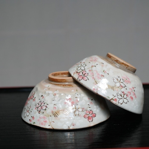 京焼・清水焼 ご飯茶碗 枝垂れ桜・青楓 京焼・清水焼 ご飯茶碗 枝垂れ桜・青楓 - メルカリ