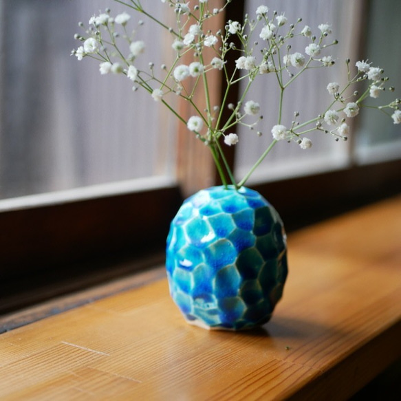 清代　青花花瓶　花器 清十八世纪一对青花细颈瓶