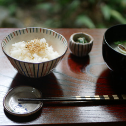 京焼・清水焼　ご飯茶碗　十草（または麦わら手）サイズが選べます 9枚目の画像