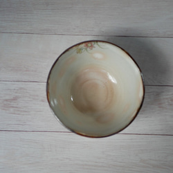 波斯菊圖 飯碗（大） 陶器 京燒 / 清水燒 第6張的照片