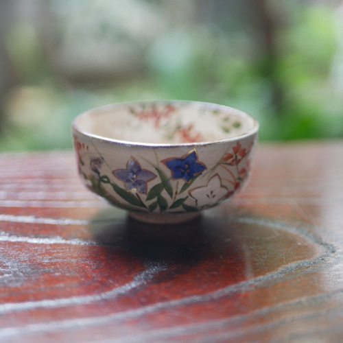 ぐい呑み 秋草 陶器 京焼 おちょこ・ぐい呑み・徳利 Shun 通販｜Creema 