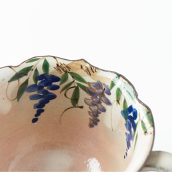 藤　コーヒー碗皿　乾山写し　陶器　 4枚目の画像