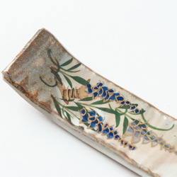 水仙、菊、萩、紅葉　箸置　陶器　 5枚目の画像