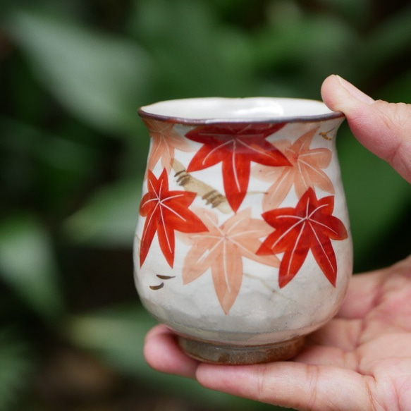 茶道具紅葉呉器茶碗 紅葉呉器茶碗 – 鶴田 純久の章 お話