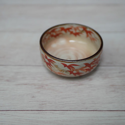 清酒杯 秋葉 陶器 京瓷 第3張的照片