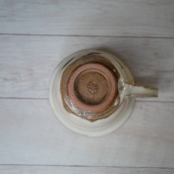 咖啡碗盤子茶花陶器京瓷 第10張的照片