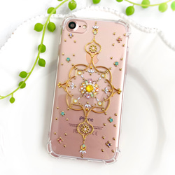 デコ電 ミラー付き スマホケース iPhoneケース Android ミラー