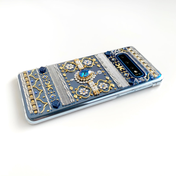 [適用於所有型號] 莫羅展覽莎樂美藍色九月誕生石藍寶石 iPhone/Xperia/Galaxy/AQUOS 第5張的照片
