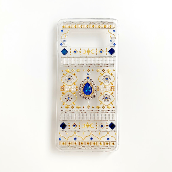 [適用於所有型號] 莫羅展覽莎樂美藍色九月誕生石藍寶石 iPhone/Xperia/Galaxy/AQUOS 第8張的照片