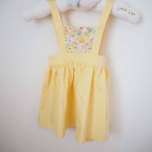 100cm エプロンドレス ワンピース リバティ ベッツィ 子供服