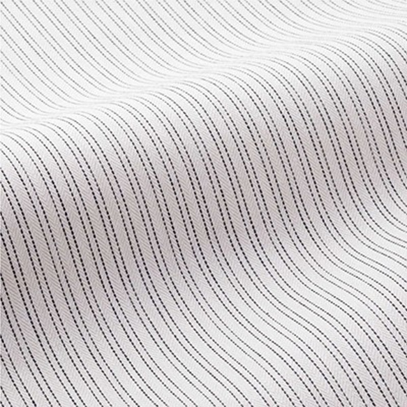 自然素材 綿 コットン100％カーテン モダンストライプ「レインアイボリー」カーテン ナチュラルカーテン 7枚目の画像