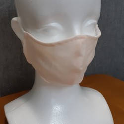 【即納】縫製屋の布製立体マスク！ライトピンク 2枚目の画像