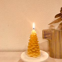 蜜蝋　tree candle 7枚目の画像