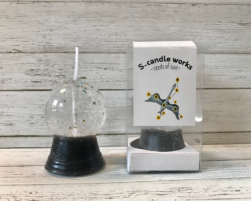 スノードームキャンドル キャンドル・キャンドルホルダー S-candle