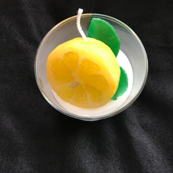 lemon candle レモンキャンドル 4枚目の画像