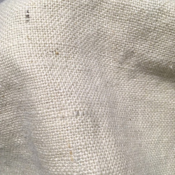 黃麻（100％大麻）圓形手提袋[白色]和超厚油noume 第6張的照片