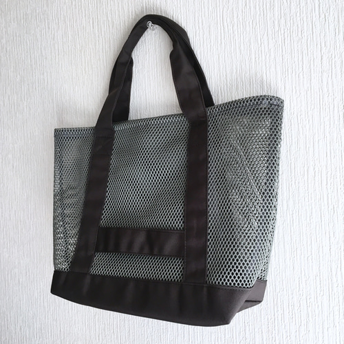 【美品】FiVEWoods トートバッグ(ナイロンメッシュ生地) トート【ROBUST | FIVE WOODS】 – 林五オンラインストア