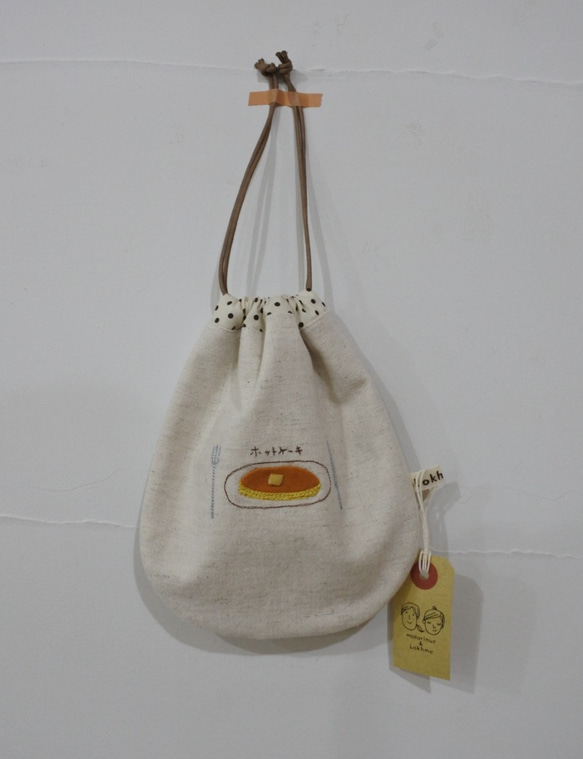 motorinue＆Lokhme L9263 ホットケーキ きんちゃく 巾着 Lokhme