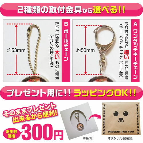 オーダーページ♪ ポーチ入りプードル キーホルダー ポーチ入り