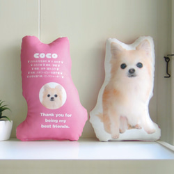 犬 猫 ペット チワワ クッション ぬいぐるみ インテリア メモリアル