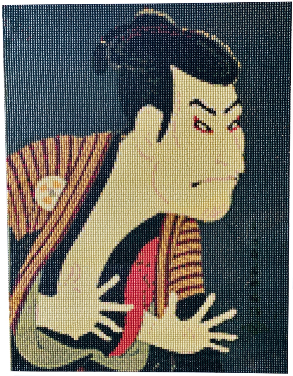 【正規品】 5Dダイヤモンドカットされた輝くビーズ JC 絵画 完成品 歌舞伎絵 その他