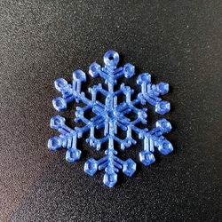 【送料無料】クリスマス 雪の結晶 4個セット 4枚目の画像