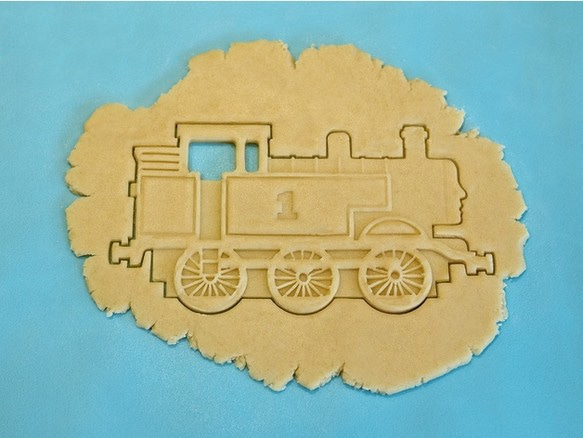『機関車』クッキー型 ・クッキーカッター 2枚目の画像