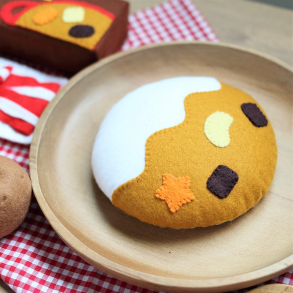 カレーライスを作ろう！フェルトおままごとセット 3枚目の画像